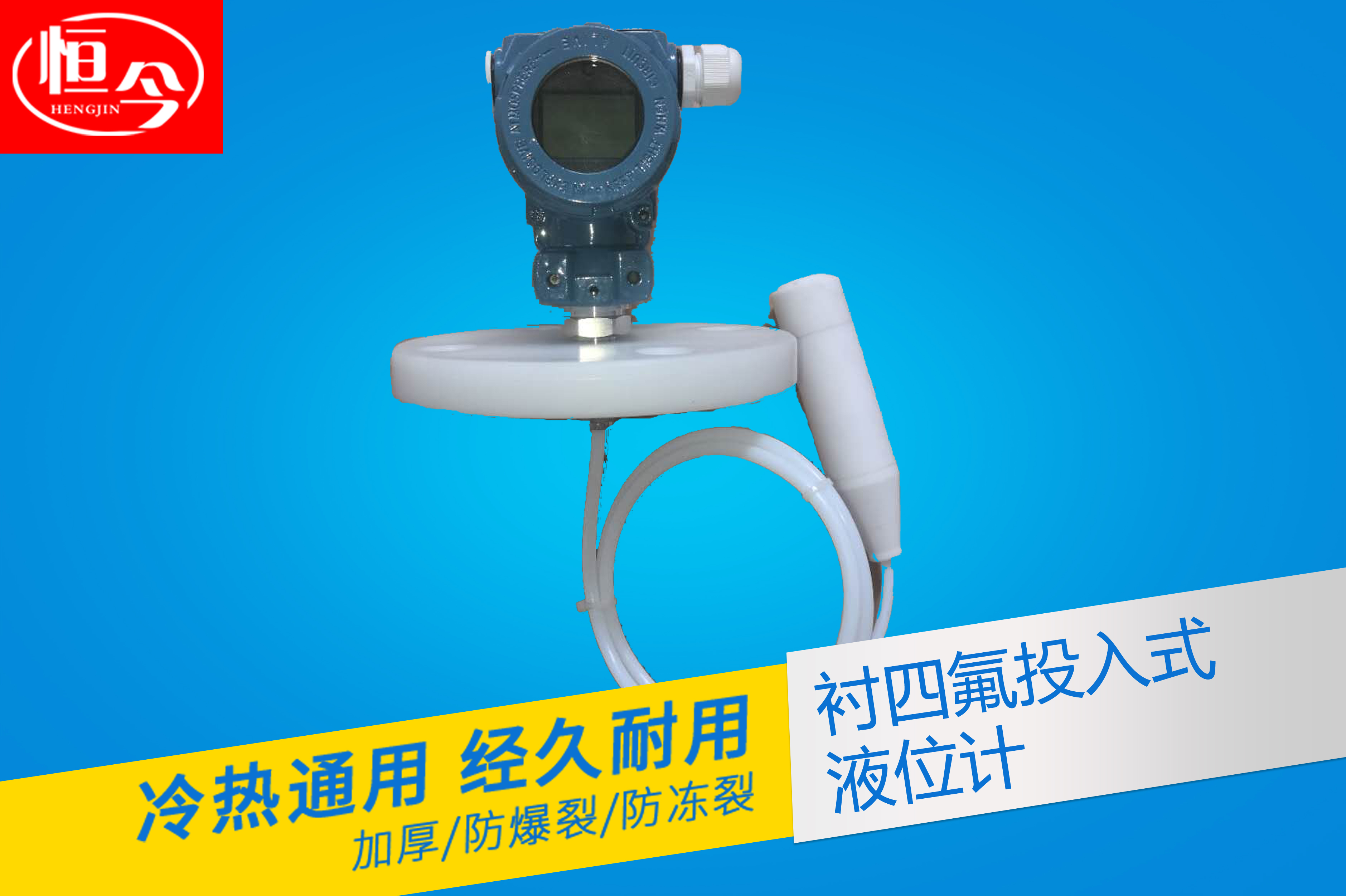 襯四氟投入式液位計